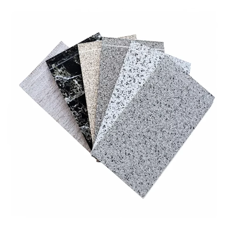 Marble-Finish Decorative PU Sandwich Panel for Exterior Wall Insulation