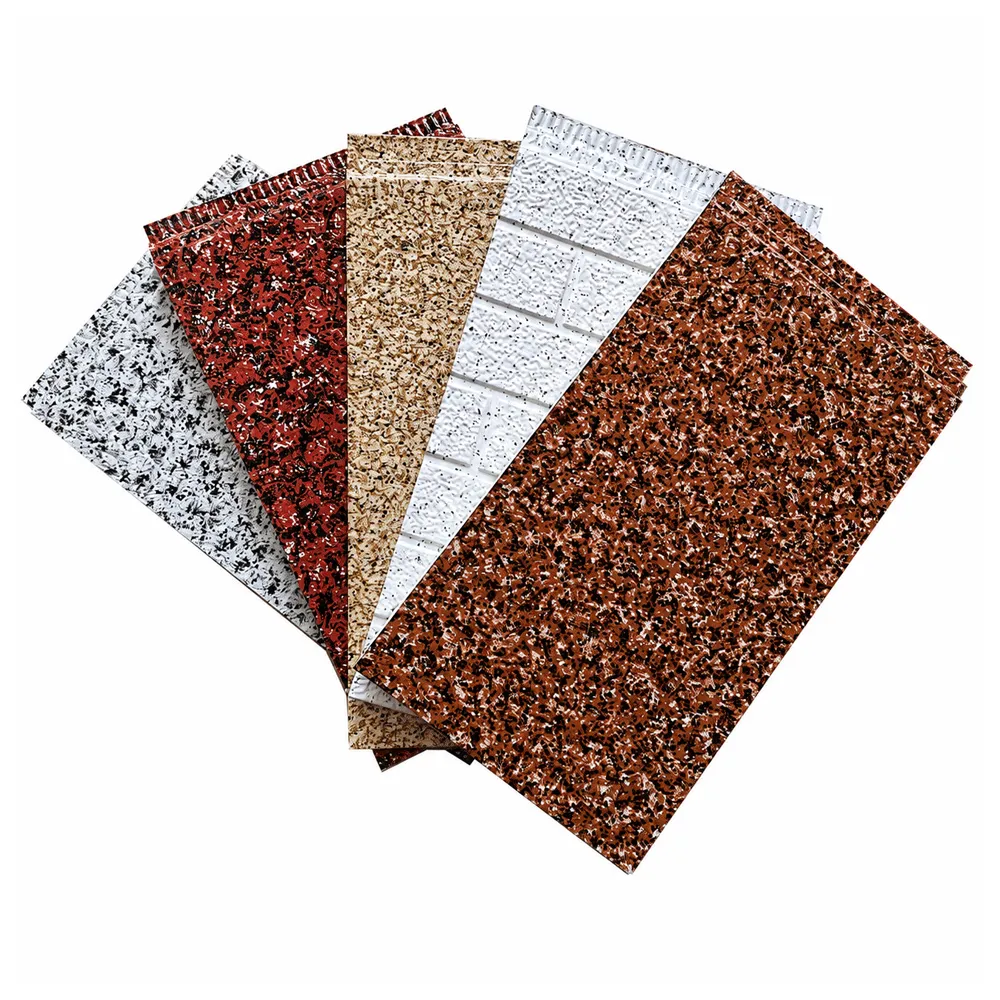 Marble-Finish Decorative PU Sandwich Panel for Exterior Wall Insulation