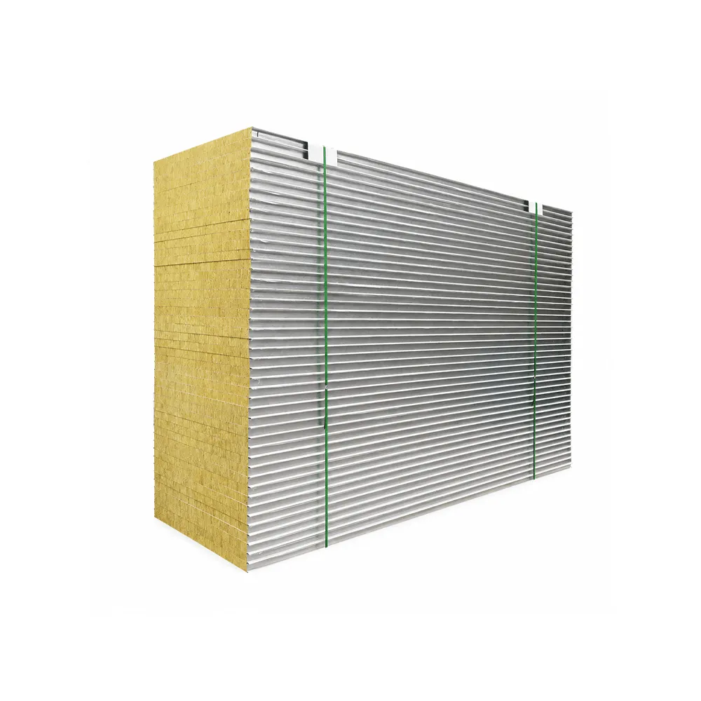 Fire-Resistant Rock Wool Insulated Wall Panel