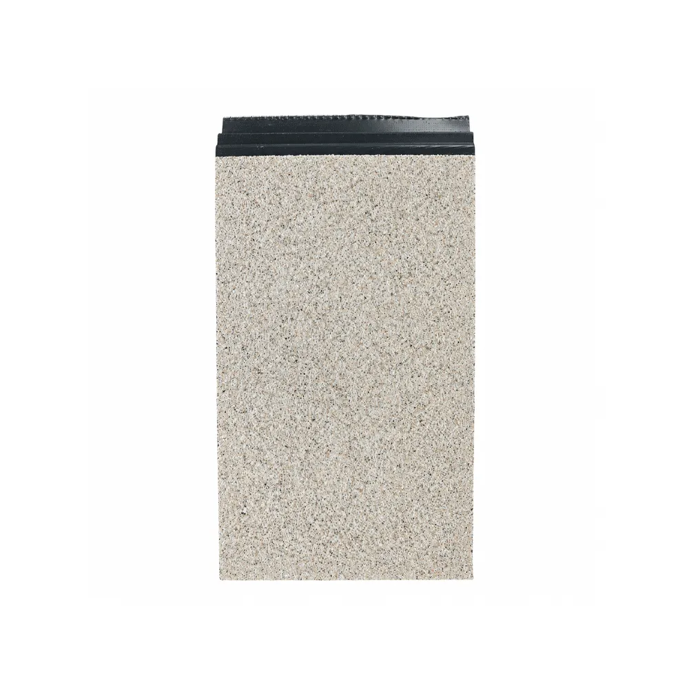 Stone & Brick Pattern Metal Carved Board for Exterior Wall Insulation