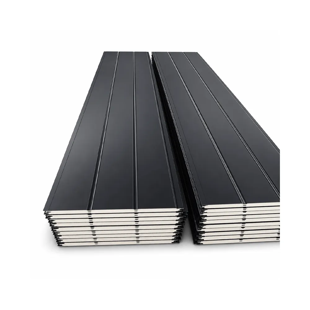 Interior wall panel joint and trim detail
