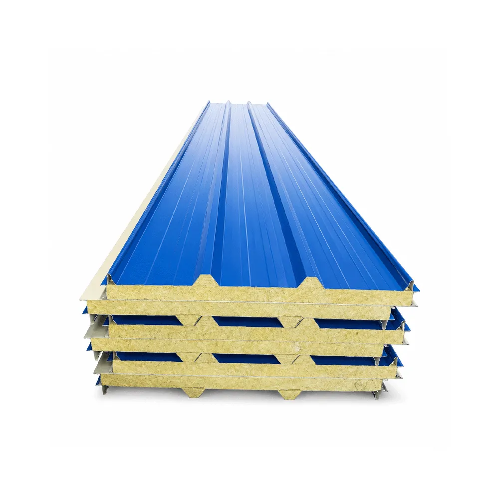 Fire-Resistant Rock Wool Insulated Roofing Board