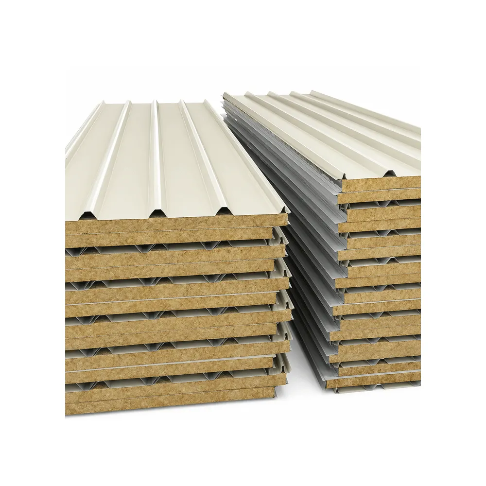 Fire-Resistant Rock Wool Insulated Roofing Board