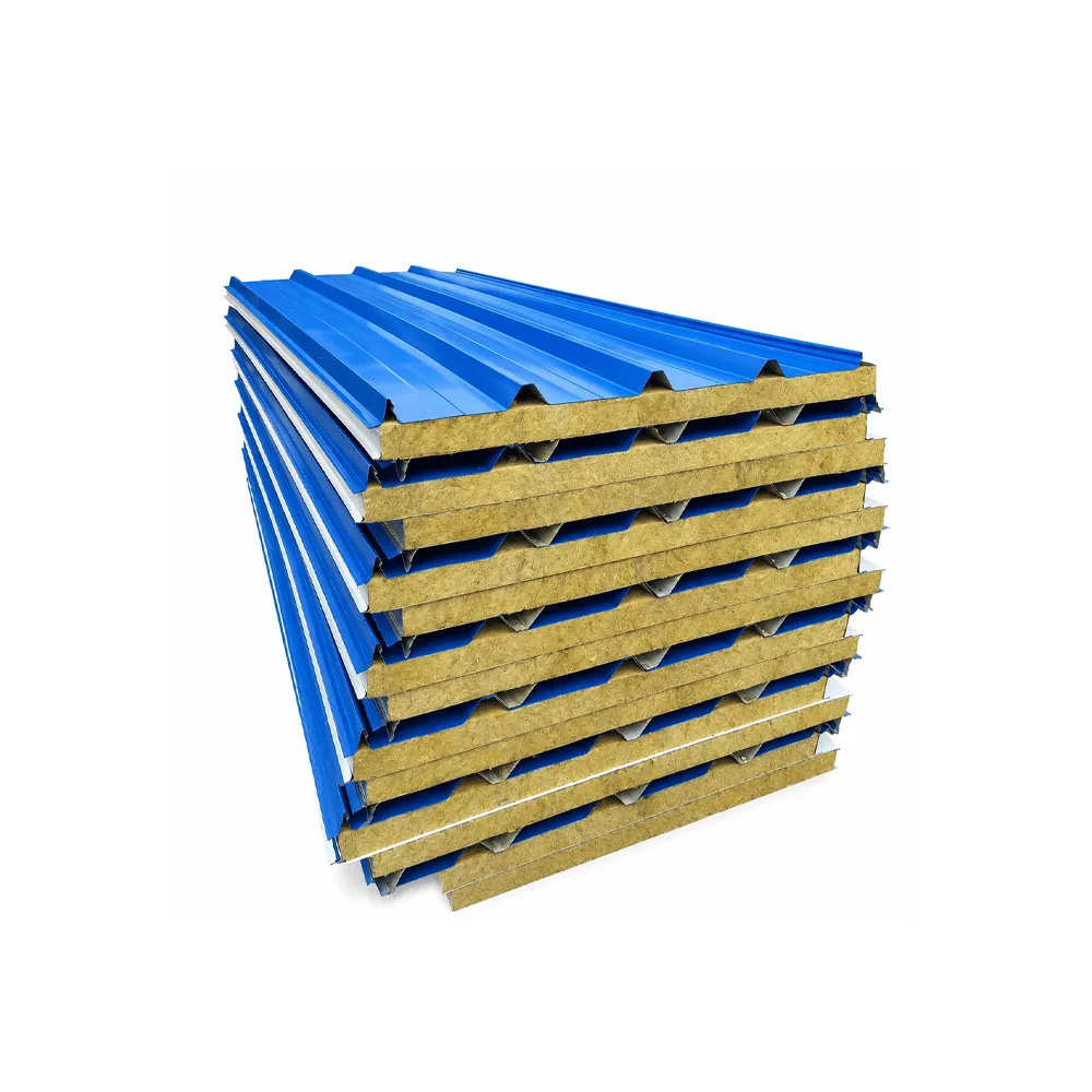 Fire-Resistant Rock Wool Insulated Roofing Board