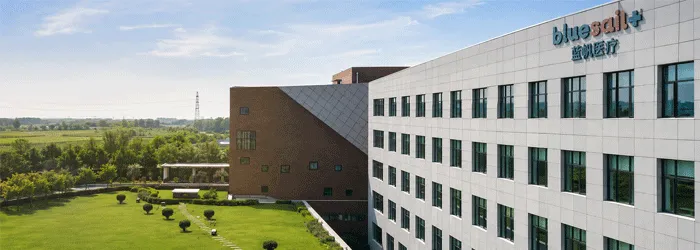 China Blue Sail Medical Corporate Building Exterior Decoration Project