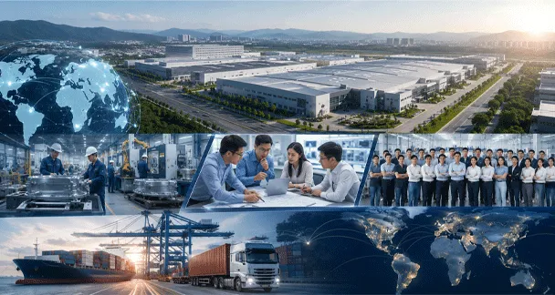 Fuqiang manufacturing and international business team montage