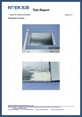 certificate5 for Sandwich Panel Manufacturer in China