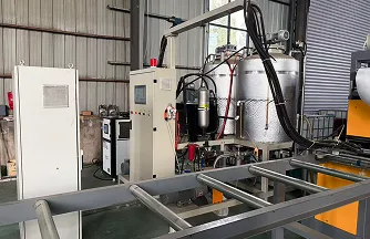 Insulated panel manufacturing equipment