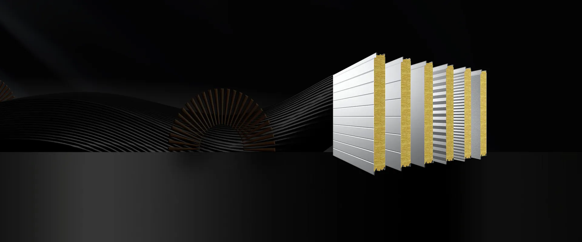 Insulated sandwich panel product range