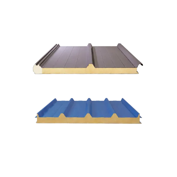 Insulated roofing panel profile comparison