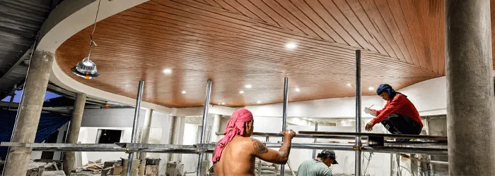 Philippines Hotel Interior Ceiling Decoration Project