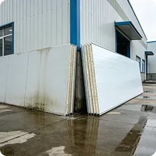 Insulated wall panel exposed to outdoor weather