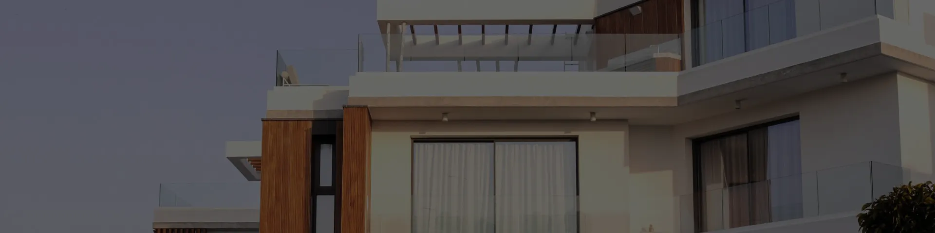 Modern house exterior using insulated wall and roof panels
