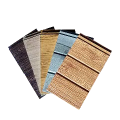 Decorative metal wall panel finish samples