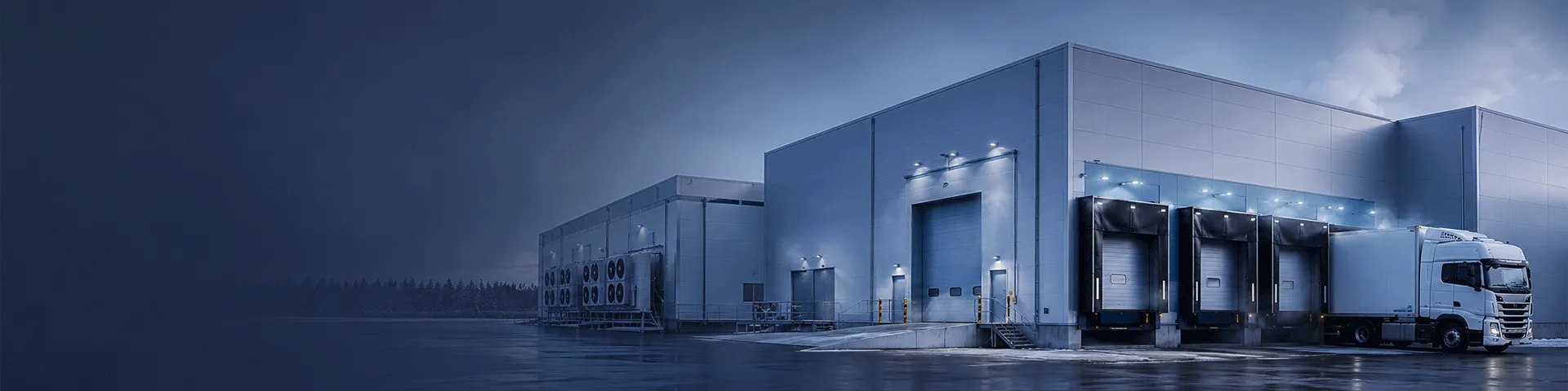 Cold storage facility and refrigerated warehouse applications