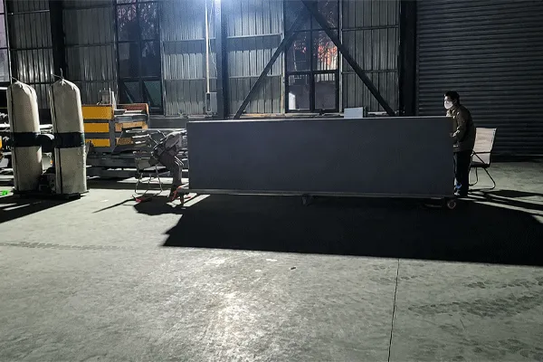 Canada insulated sandwich panel shipment project