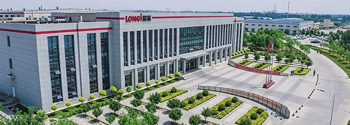 A-Share Listed Longji Shares Corporate Building Exterior Decoration Project