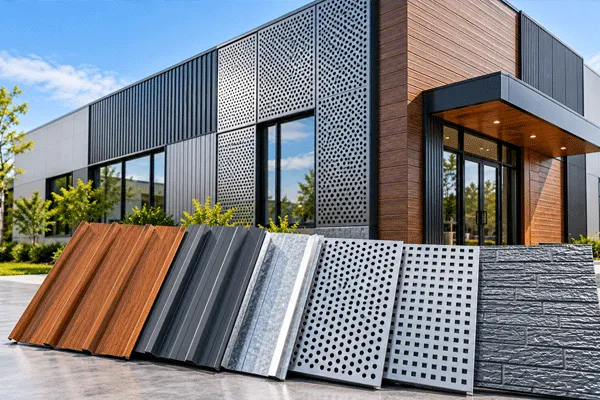 Embossed & Perforated Metal Panels for Architectural, Industrial and Roofing Applications